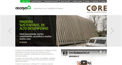 Desktop Screenshot of corebr-accoya.com